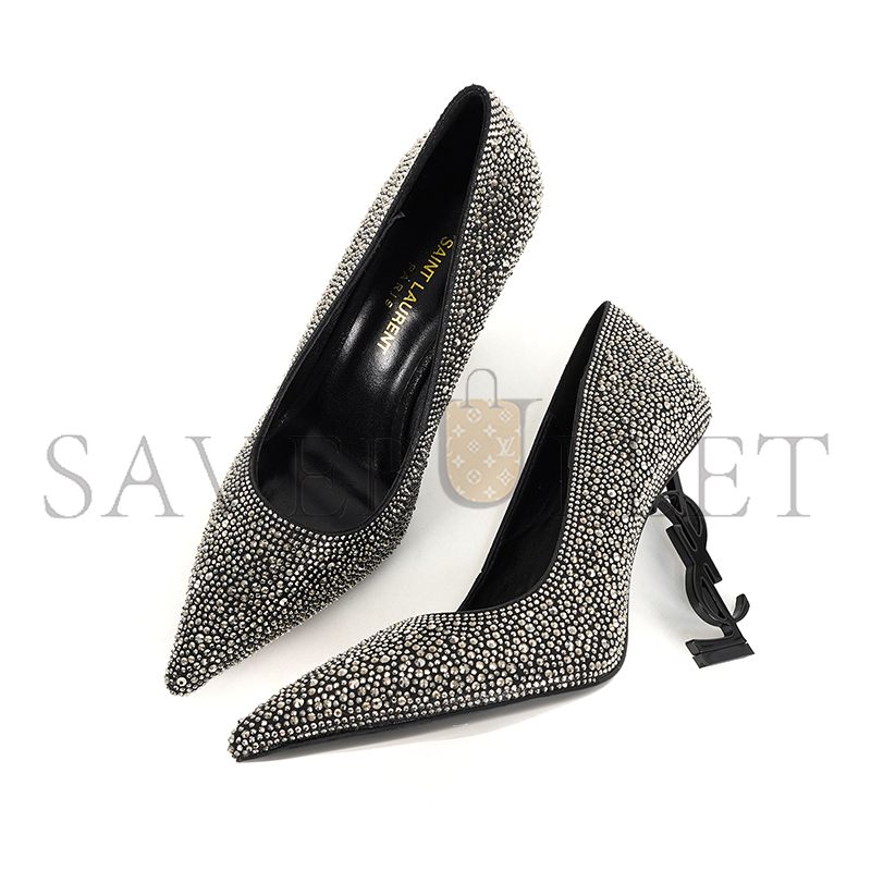 YSL OPYUM GLITTER PUMPS 